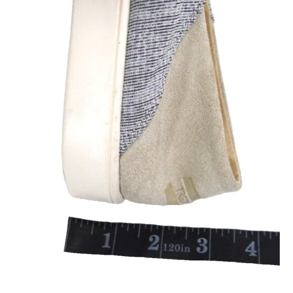 TOMS The Venice Collection gray & tan loafers slip on shoes Men's size 12 NEW - Picture 10 of 10